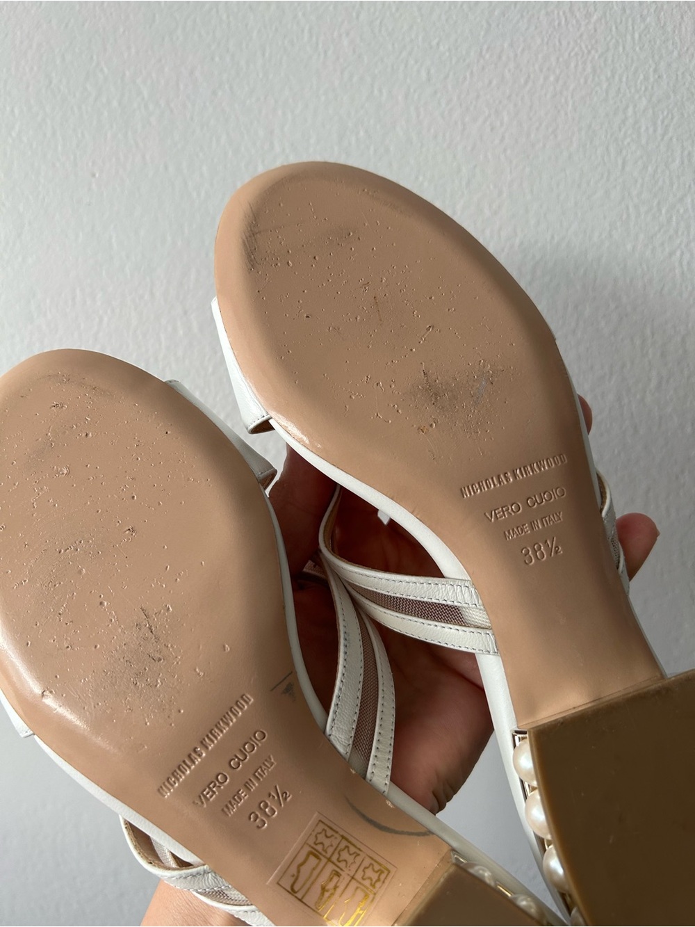 Nicholas Kirkwood Casati Nappa leather mules - Picture 3 of 14